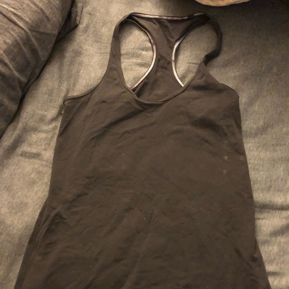 Lululemon Black racerback tank